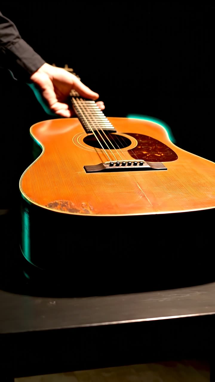 A vintage guitar photographed and prepared for sale on Legacy-Loop